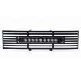 Picture of Putco 11-14 Ford F-150 - EcoBoost Bumper Grille Inserts - Black SS Bar and 10in Luminix Light Bar