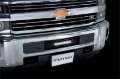 Picture of Putco 15-19 Chevy Silv HD SS Black Bar Design Bumper Grille Insert w- Curved Flush 10in Light Bar