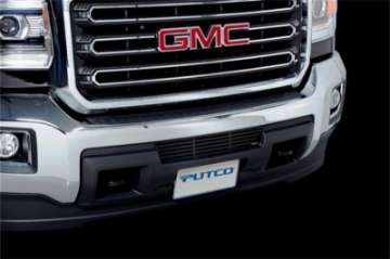 Picture of Putco 15-19 GMC Sierra HD - Stainless Steel - Black Bar Design Bumper Grille Bumper Grille Inserts