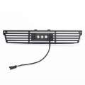 Picture of Putco 15-19 GMC Sierra HD Black Bar Design Bumper Grille Insert w- Flush 6in Luminix Light Bar