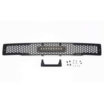 Picture of Putco 15-17 Ford F-150 - SS Black Punch Design w- 10in Luminix Light bar Bumper Grille Inserts