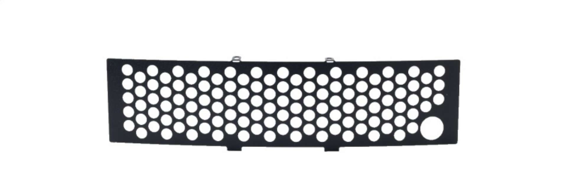 Picture of Putco 11-14 Ford F-150 - EcoBoost Bumper Grille Inserts - Black SS Punch w- Heater Plug Opening