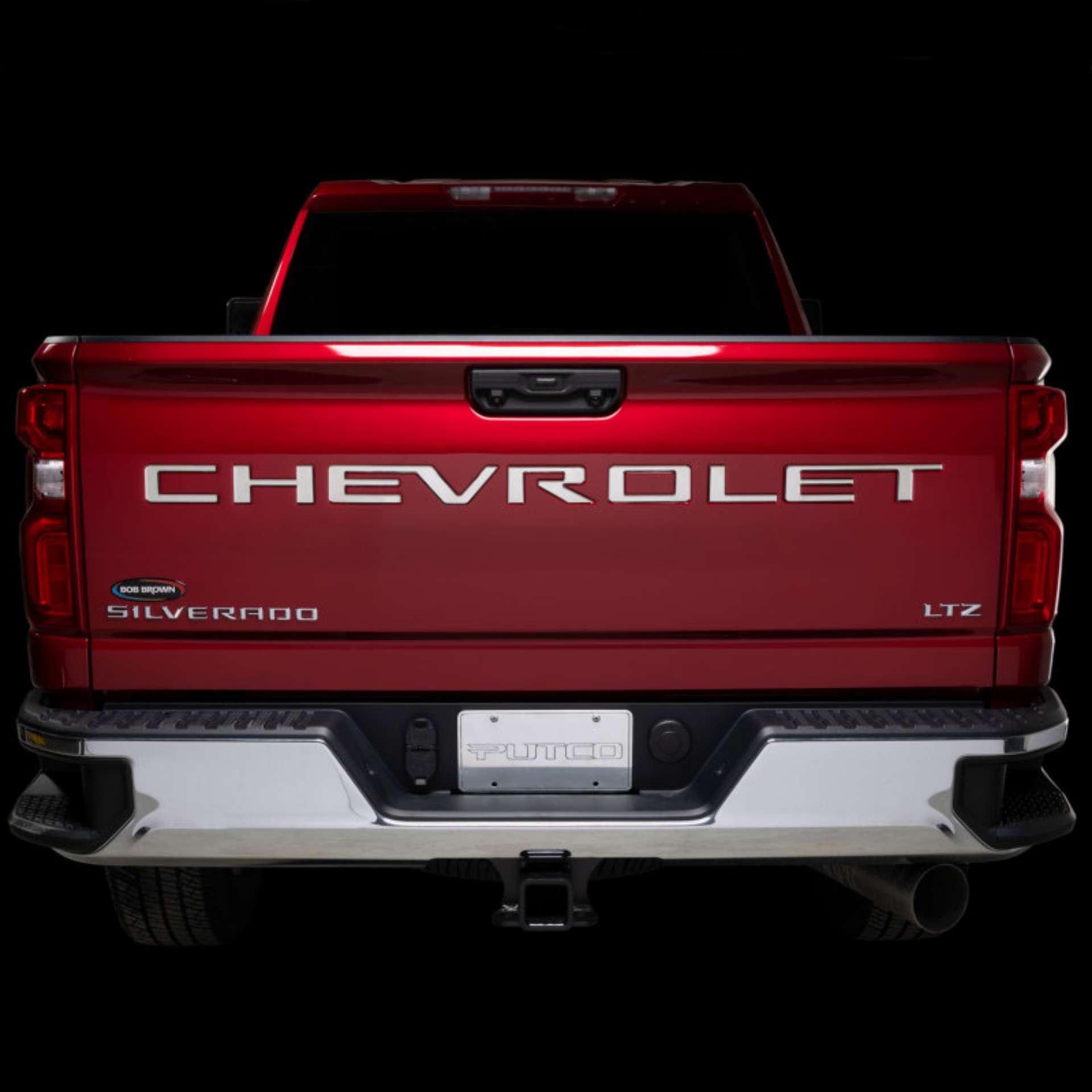 Picture of Putco 2020 Chevy Silv 2500-3500 - SS Tailgate Letters CHEVROLET - Stamped Version Chevrolet Letters