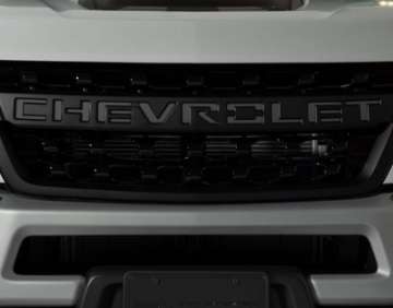 Picture of Putco 19-20 Chevy Silverado LD - Grille Letters - Black Platinum Chevrolet Letters