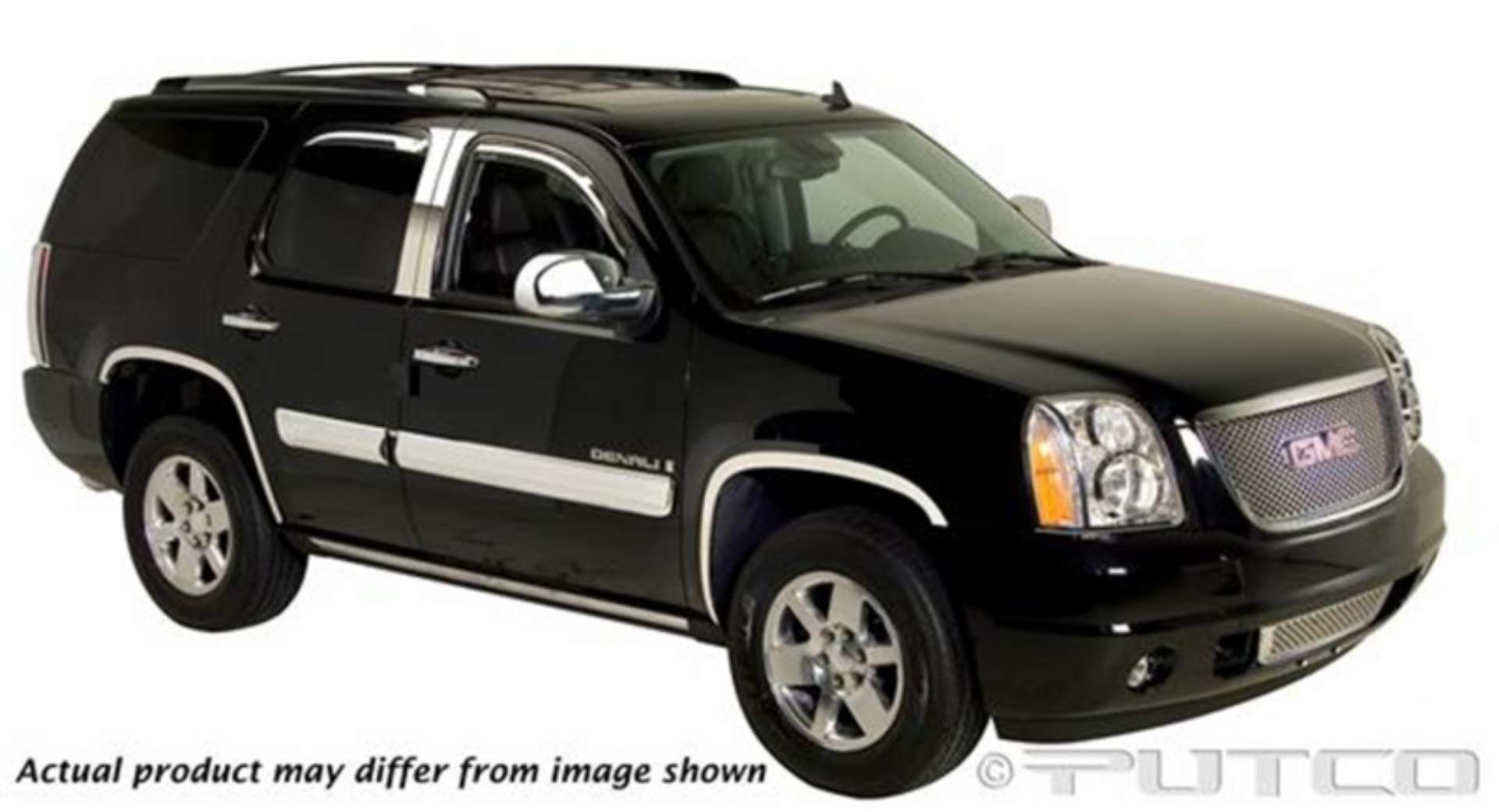 Picture of Putco 07-14 GMC Yukon w-o Side Molding DH-FTC-HL-MC-RH--TL-WH Chrome Trim Accessory Kits