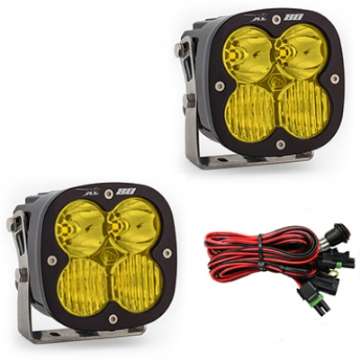 Picture of Baja Designs XL80 Series Driving Combo Pattern Pair LED Light Pods - Amber