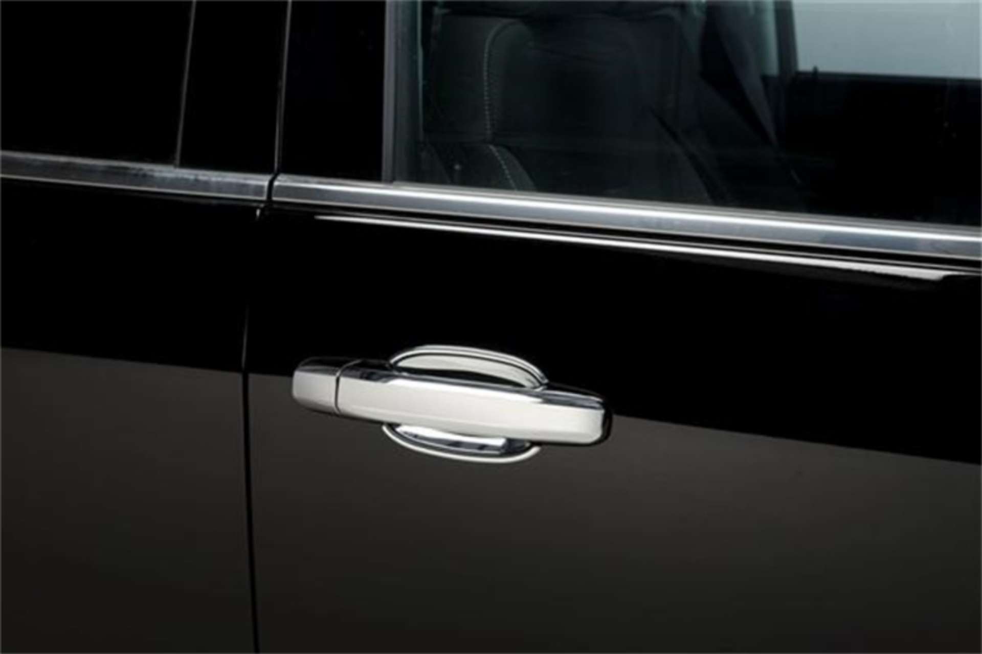 Picture of Putco 14-18 Chevy Silverado LD - 4 Door - w-o Passenger Side Keyhole - Deluxe Door Handle Covers