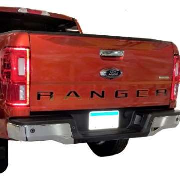 Picture of Putco 19-20 Ford Ranger - Black Platinum Tailgate Letters RANGER