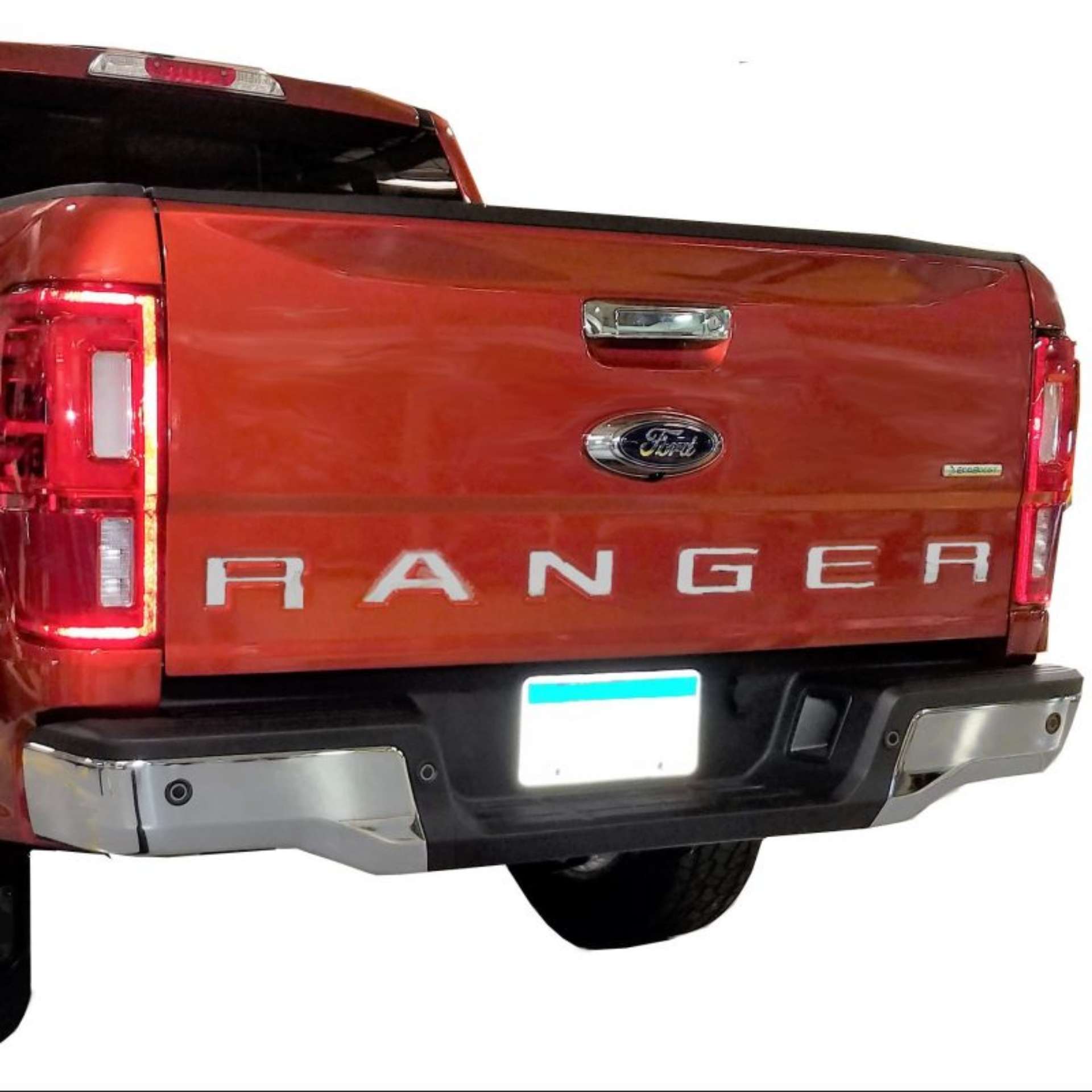 Picture of Putco 19-20 Ford Ranger - Stainless Steel Tailgate Letters RANGER