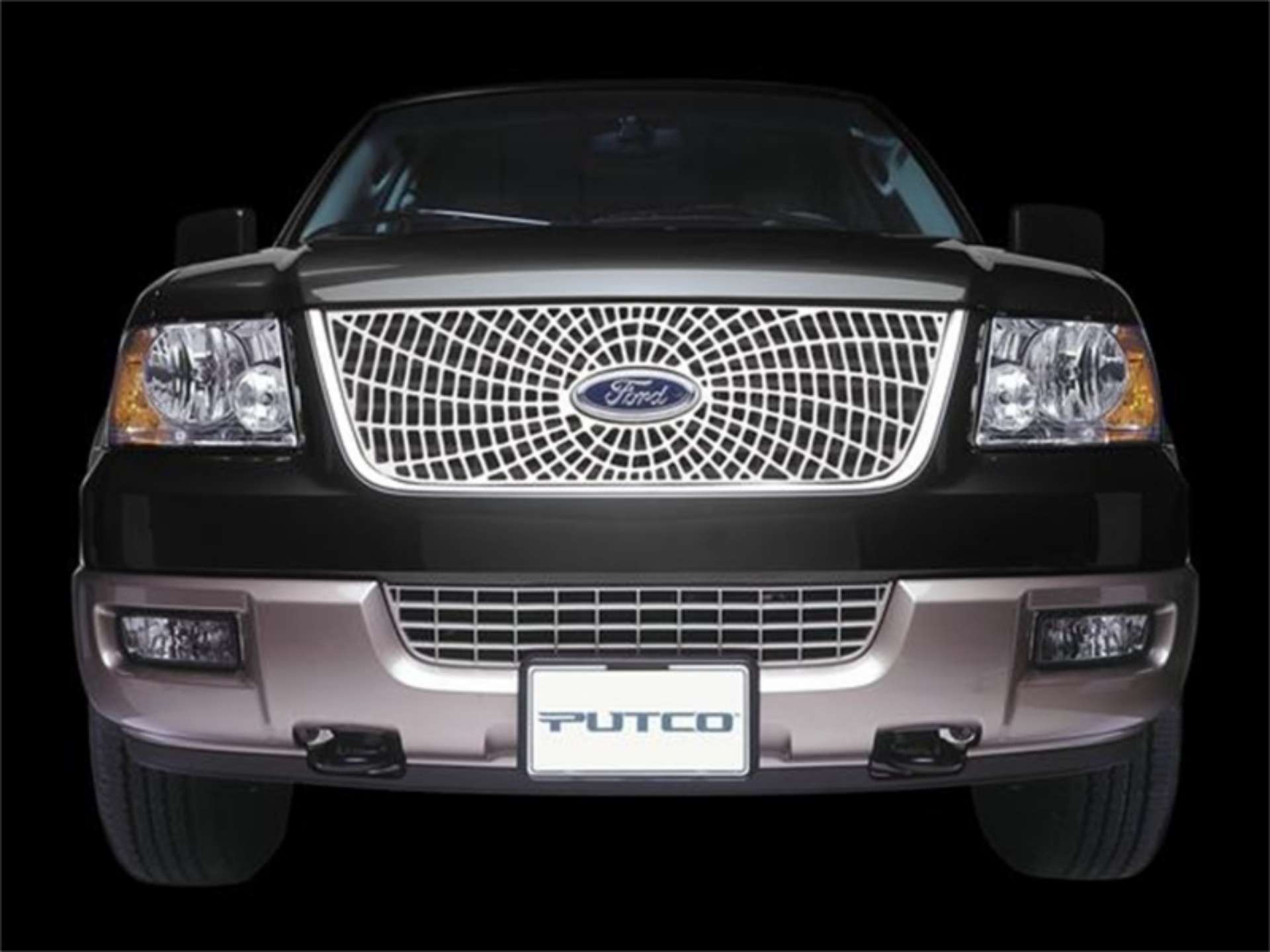 Picture of Putco 02-08 GMC Envoy Liquid Spider Web Grilles