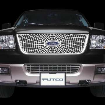 Picture of Putco 02-08 GMC Envoy Liquid Spider Web Grilles