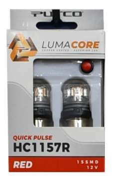 Picture of Putco LumaCore 1157 Red - Pair x3 Strobe w- Bright Stop