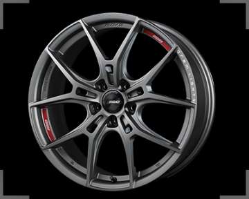 Picture of Gram Lights 57FXZ Overseas 19x10-5 +34 5-112 Matte Graphite w-Machining Wheel