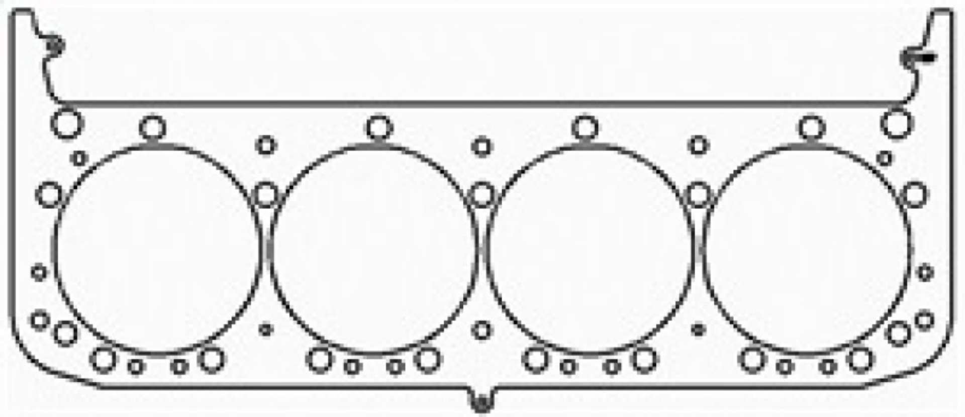 Picture of Cometic GM Gen-1 Small Block V8 -052in MLX 4-220in Bore Cylinder Head Gasket