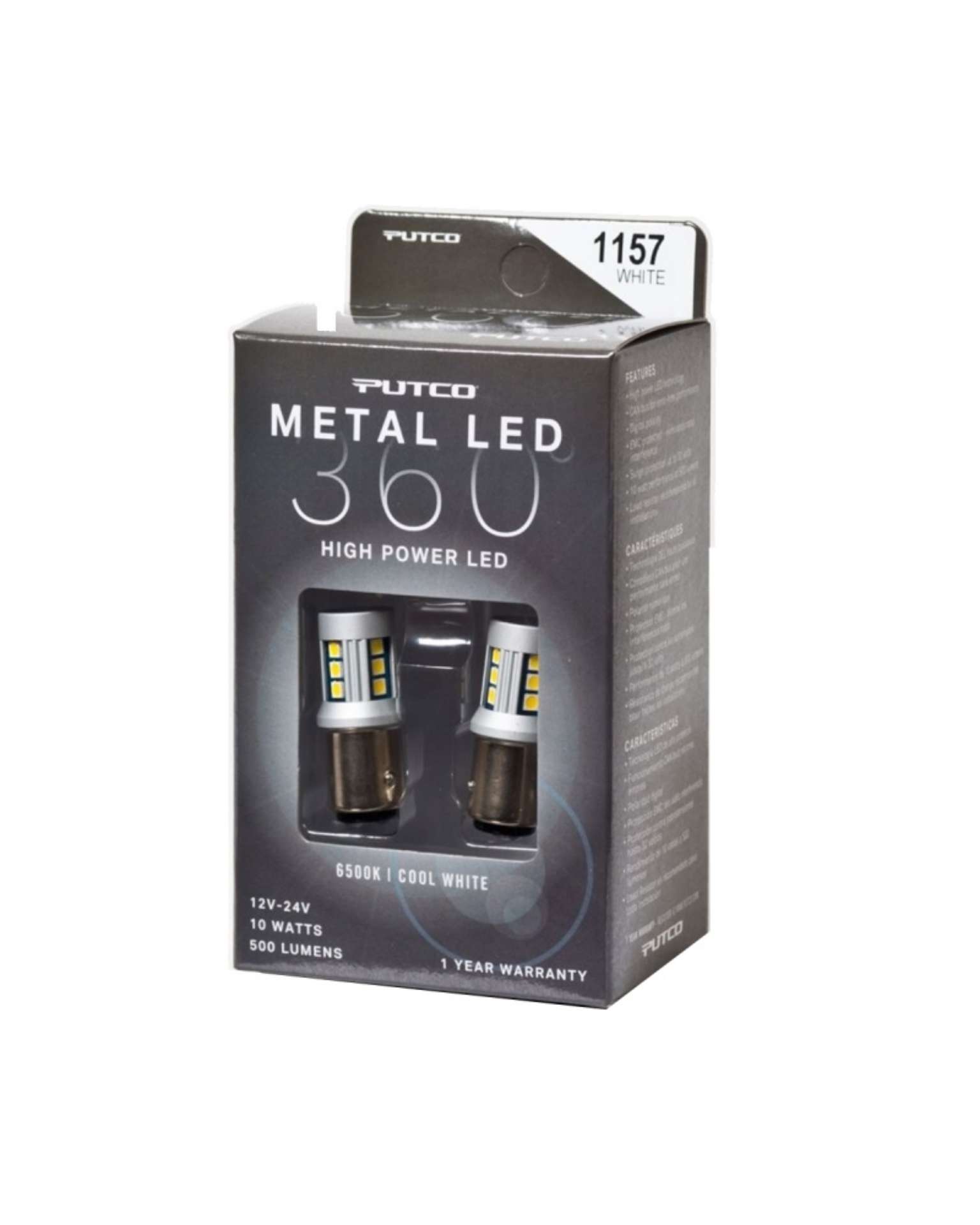 Picture of Putco 1157 - White Metal 360 LED