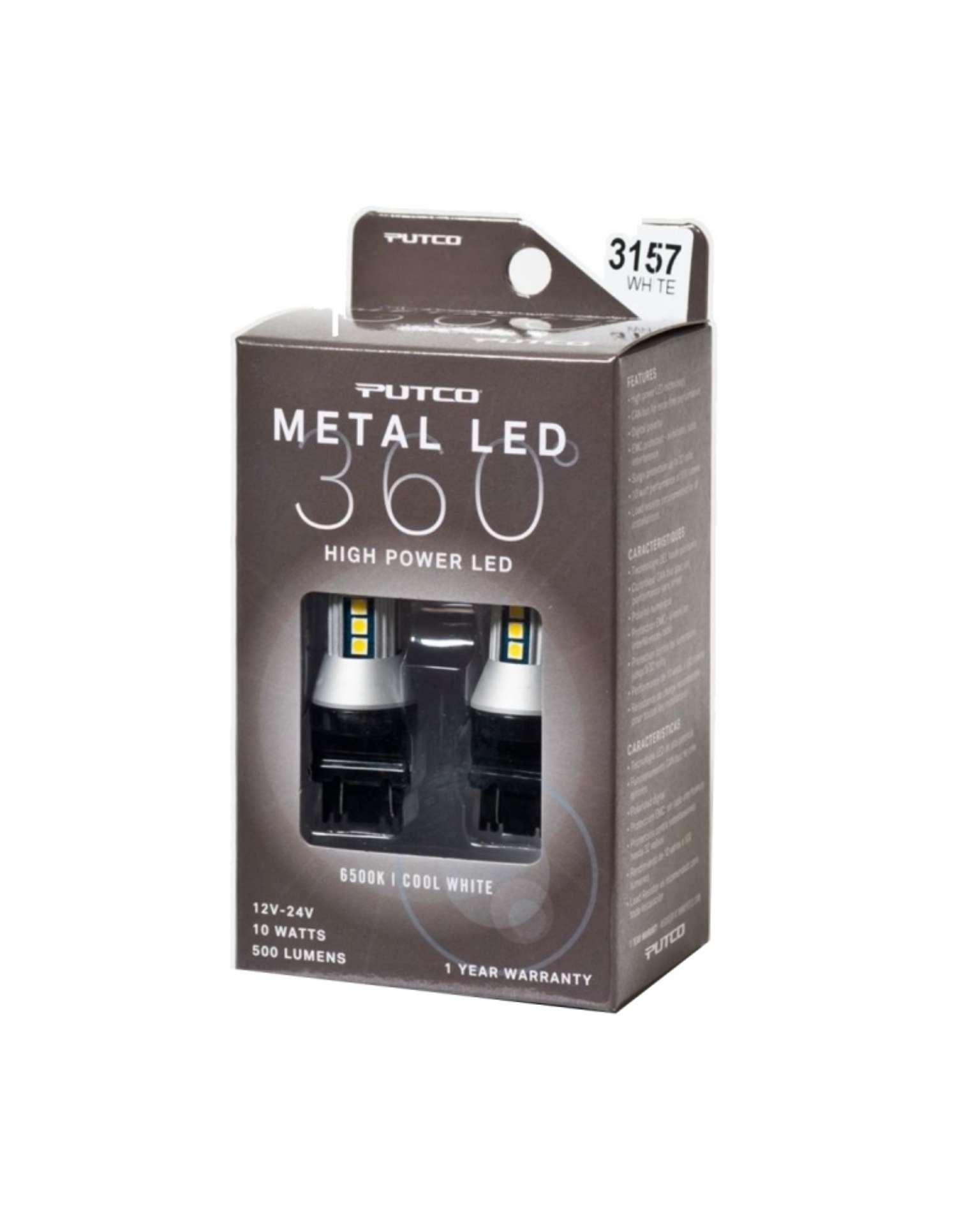 Picture of Putco 3157 - White Metal 360 LED