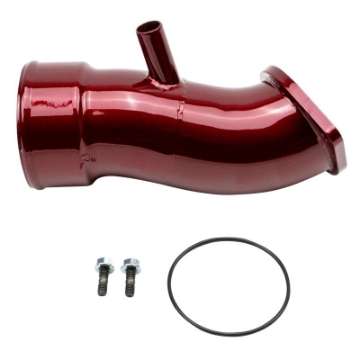 Picture of Wehrli 20-24 Chevrolet 6-6L L5P Duramax 3-5in Intake Horn w-PCV Port - WCFab Red