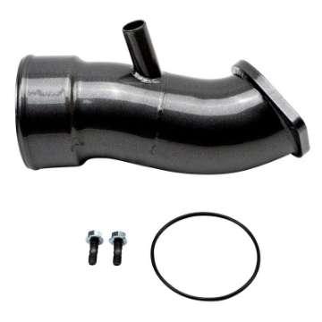 Picture of Wehrli 20-24 Chevrolet 6-6L L5P Duramax 3-5in Intake Horn w-PCV Port - Gloss White