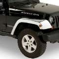 Picture of Putco 07-18 Jeep Wrangler Chrome ABS Fender Flares