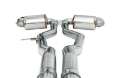 Picture of AWE 2020 Toyota Supra A90 Non-Resonated Touring Edition Exhaust - 5in Chrome Silver Tips