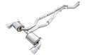 Picture of AWE 2020 Toyota Supra A90 Resonated Touring Edition Exhaust - 5in Chrome Silver Tips