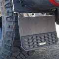 Picture of Putco 15-19 Chevy Silv-Sierra HD Dually - Fits Front - Set of 2 Mud Skins - HDPE w- Hex Shield