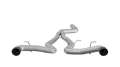 Picture of Kooks 2020 Toyota Supra 3-5in x 3in SS Muffler Delete Catback Exhaust w-Black Tips