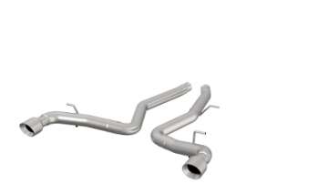 Picture of Kooks 2020 Toyota Supra 3in SS Muffler Delete Axle Back Exhaust w-Polished Tips