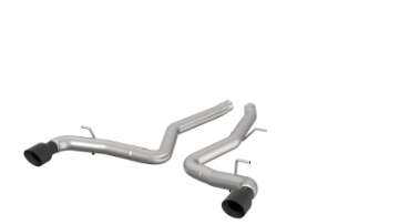 Picture of Kooks 2020 Toyota Supra 3in SS Muffler Delete Axle Back Exhaust w-Black Tips