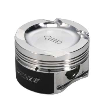 Picture of Manley BMW N54B30 32cc Platinum Series Dish Extreme Duty Piston Set - 84-5mm Bore