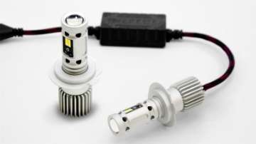 Picture of Putco Nitro 360 Fog Light Bulbs - White-Yellow - H7