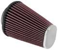 Picture of K&N Universal Clamp-On Air Filter 2-7-16in Flange 4-1-2x3-3-4in Base 3x2in Top 6in Height