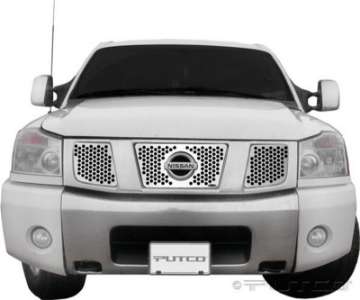 Picture of Putco 04-07 Nissan Titan - Armada Punch Stainless Steel Grilles