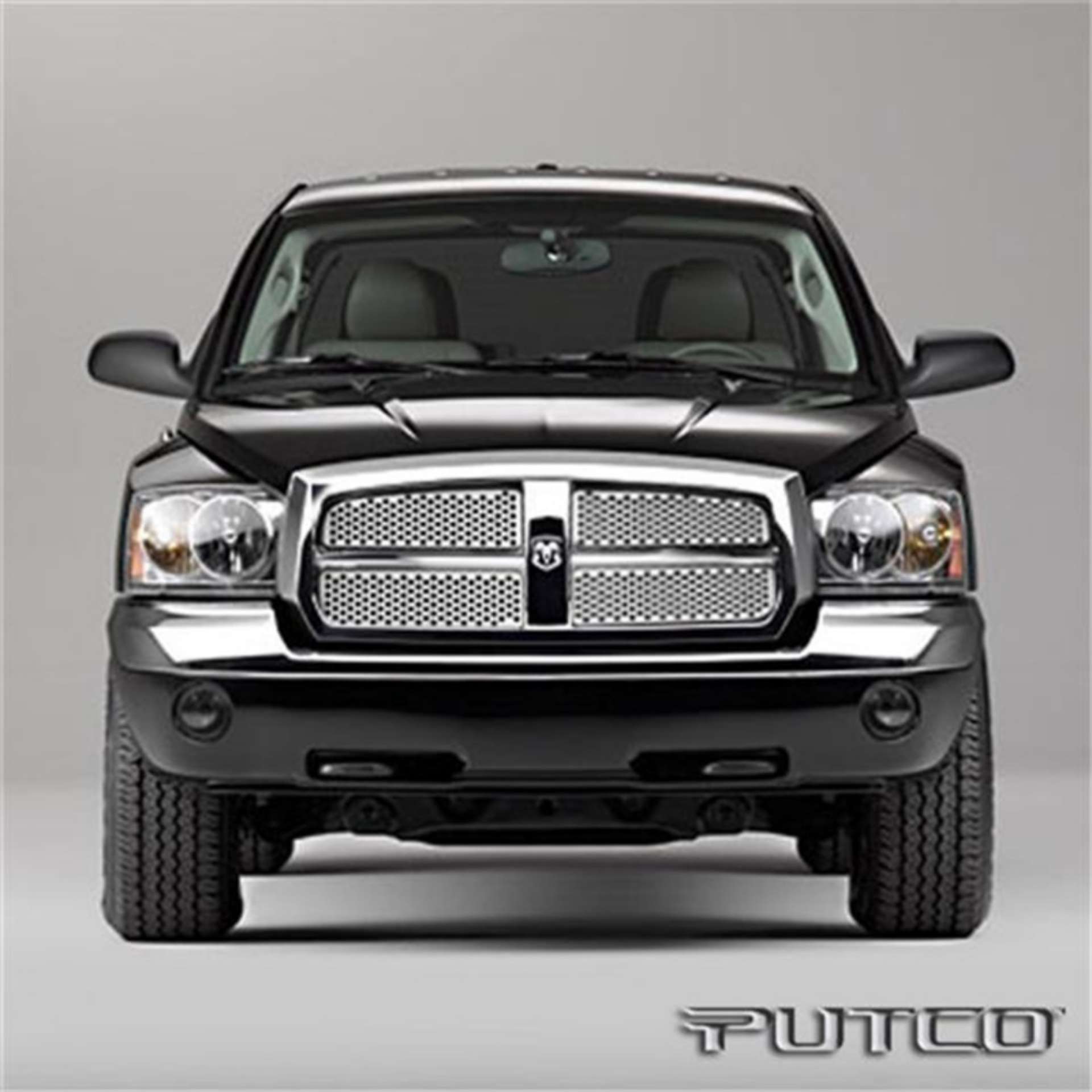 Picture of Putco 05-07 Dodge Dakota Punch Stainless Steel Grilles