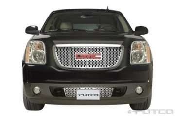 Picture of Putco 07-14 GMC Yukon XL Bumper Grille Punch Stainless Steel Grilles