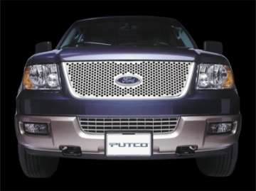 Picture of Putco 09-12 Ford F-150 Lariat & King Ranch Only 6pc Grillee Punch Stainless Steel Grilles