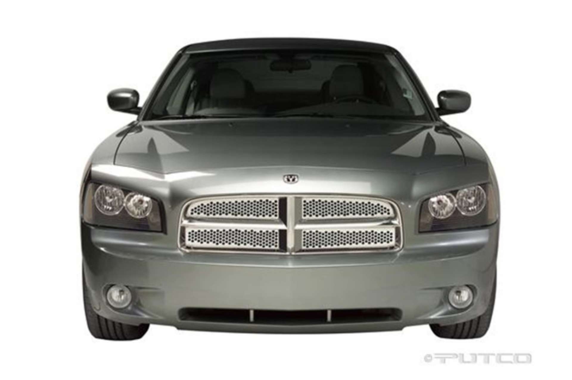 Picture of Putco 06-10 Dodge Charger Honeycomb Style - Main Grille Punch Stainless Steel Grilles