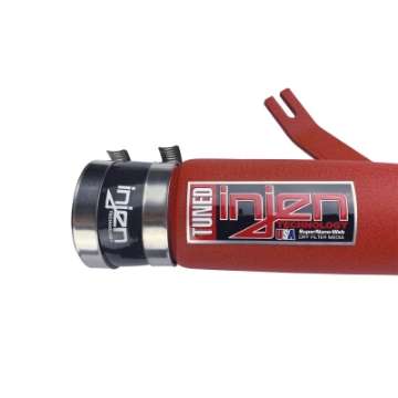 Picture of Injen 17-20 Honda Civic Si L4 1-5L Turbo Wrinkled Red SP Short Ram Intake