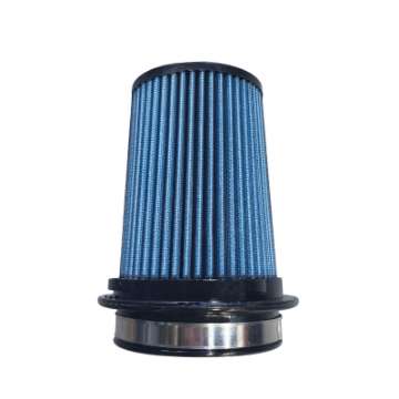 Picture of Injen SuperNano-Web Air Filter 4-0in ID- 6-5in Twist Lock Base - 6-75in Height - 4in Top