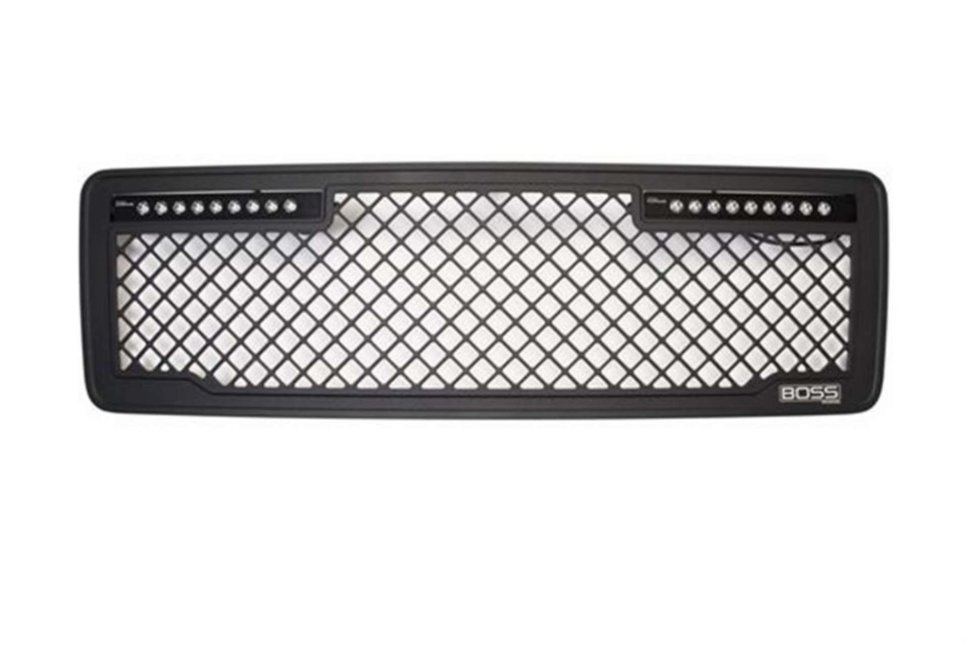 Picture of Putco 13-14 Ford F-150 - Lighted w- 10in Luminix Light Bar Lighted Boss Grille