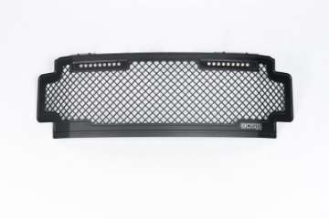 Picture of Putco 17-20 Ford SuperDuty Lighted Boss Grille w- Two 10in Luminix Light Bars w-o Camera