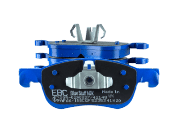 Picture of EBC 04-05 Mitsubishi Lancer Evo 8 2-0T FQ400 w-Alcon Caliper Bluestuff Front Brake Pads