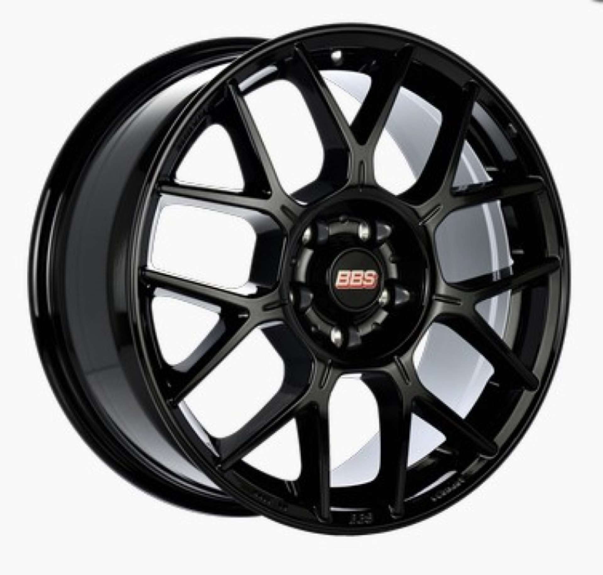 Picture of BBS XR 19x8-5 5x108 ET43 Black Gloss Wheel -70mm PFS-Clip Required