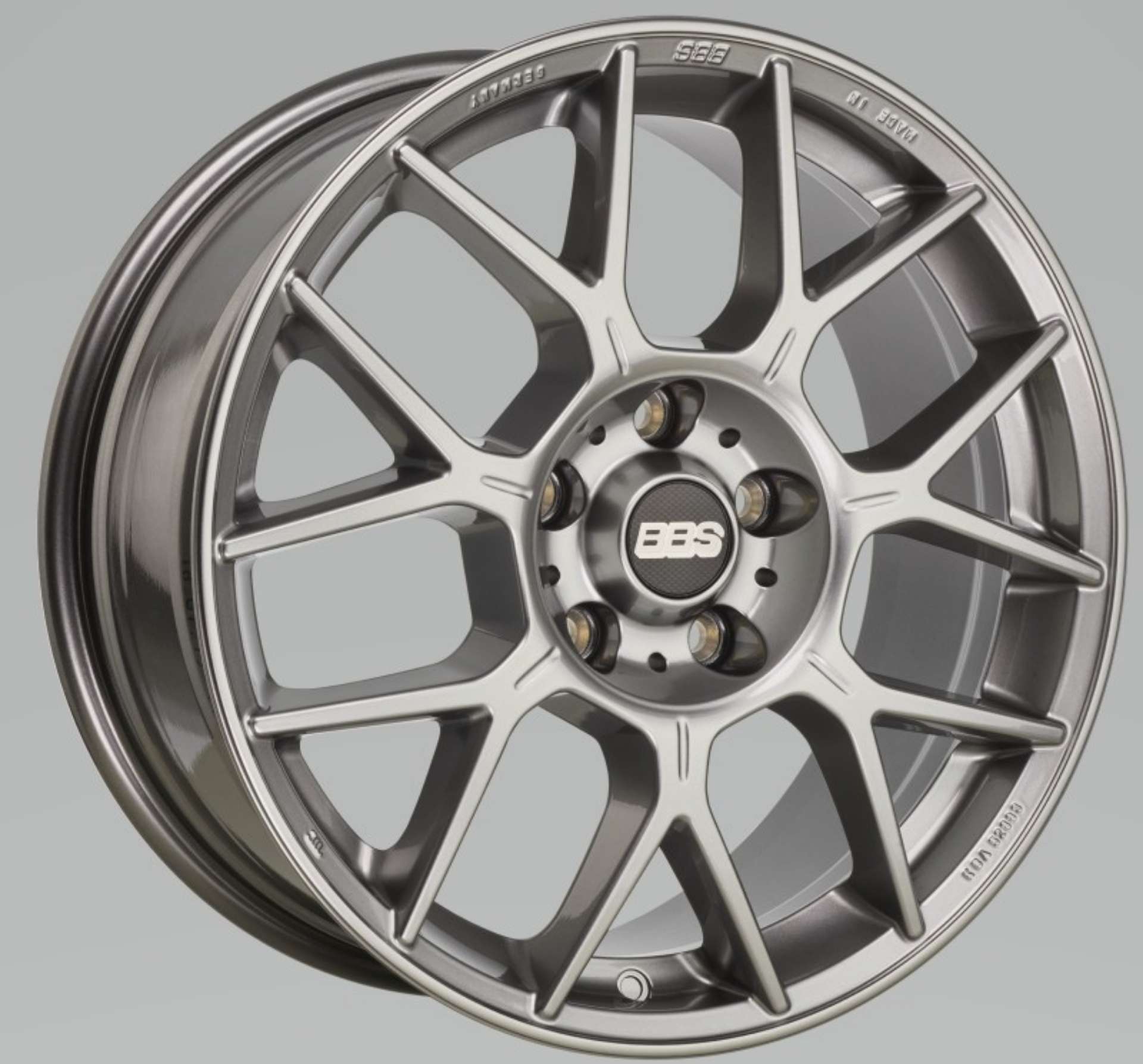 Picture of BBS XR 20x8-5 5x112 ET35 Platinum Gloss Wheel -82mm PFS-Clip Required