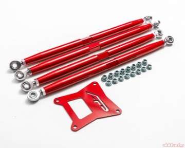 Picture of Agency Power Polaris RZR 1000-RS1-XP Turbo-RS1 Adjustable Rear Radius Arms - Red