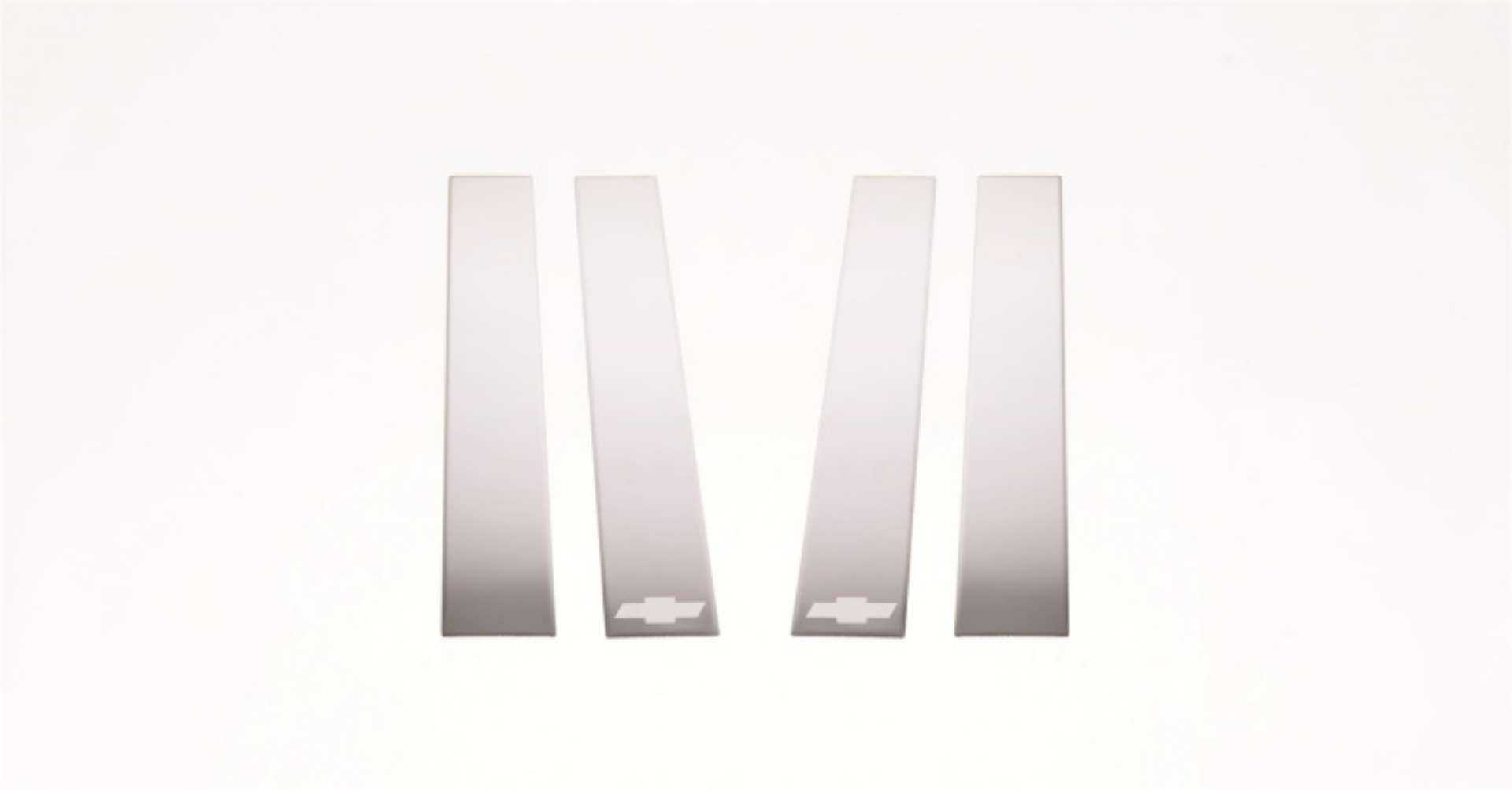 Picture of Putco 07-14 Chevrolet Tahoe - 4pcs Stainless Steel Pillar Posts Classic