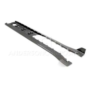 Picture of Anderson Composites 2020 Ford Mustang Shelby GT500 Carbon Fiber Rocker Panel Splitters