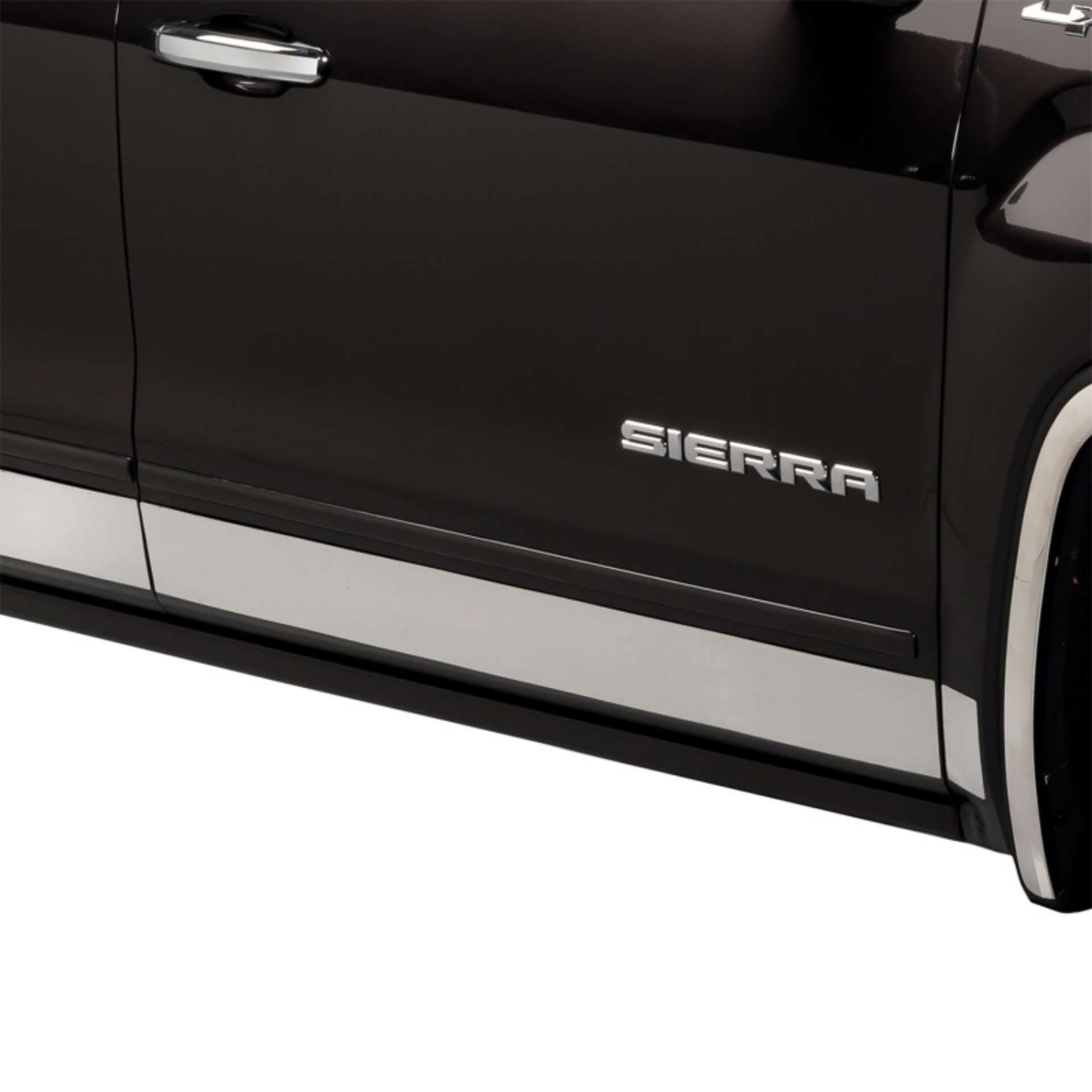 Picture of Putco 14-18 GMC Sierra LD - Crew Cab - 6-5in Bed - 10pcs Stainless Steel Rocker Panels