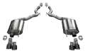 Picture of Corsa 2018-2023 Ford Mustang GT Convertible Sport Axle-Back Exhaust w- Black PVD 4in Tips