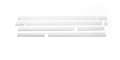 Picture of Putco 15-20 Ford F-150 Reg Cab 8ft Long Box 4-25in Tall - 10pcs Stainless Steel Rocker Panels